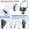 Magnetic Neck Phone Holder With Silicone Flex Mount For HandsFree Recording 2