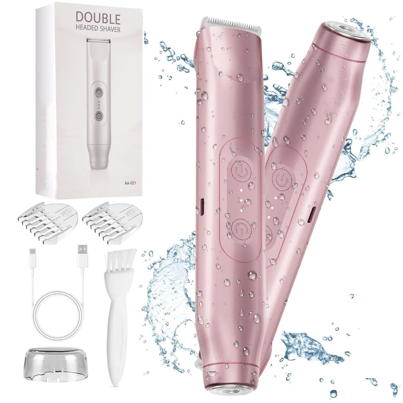 SilkSmooth 2in1 Womens Electric Shaver Bikini Trimmer 5