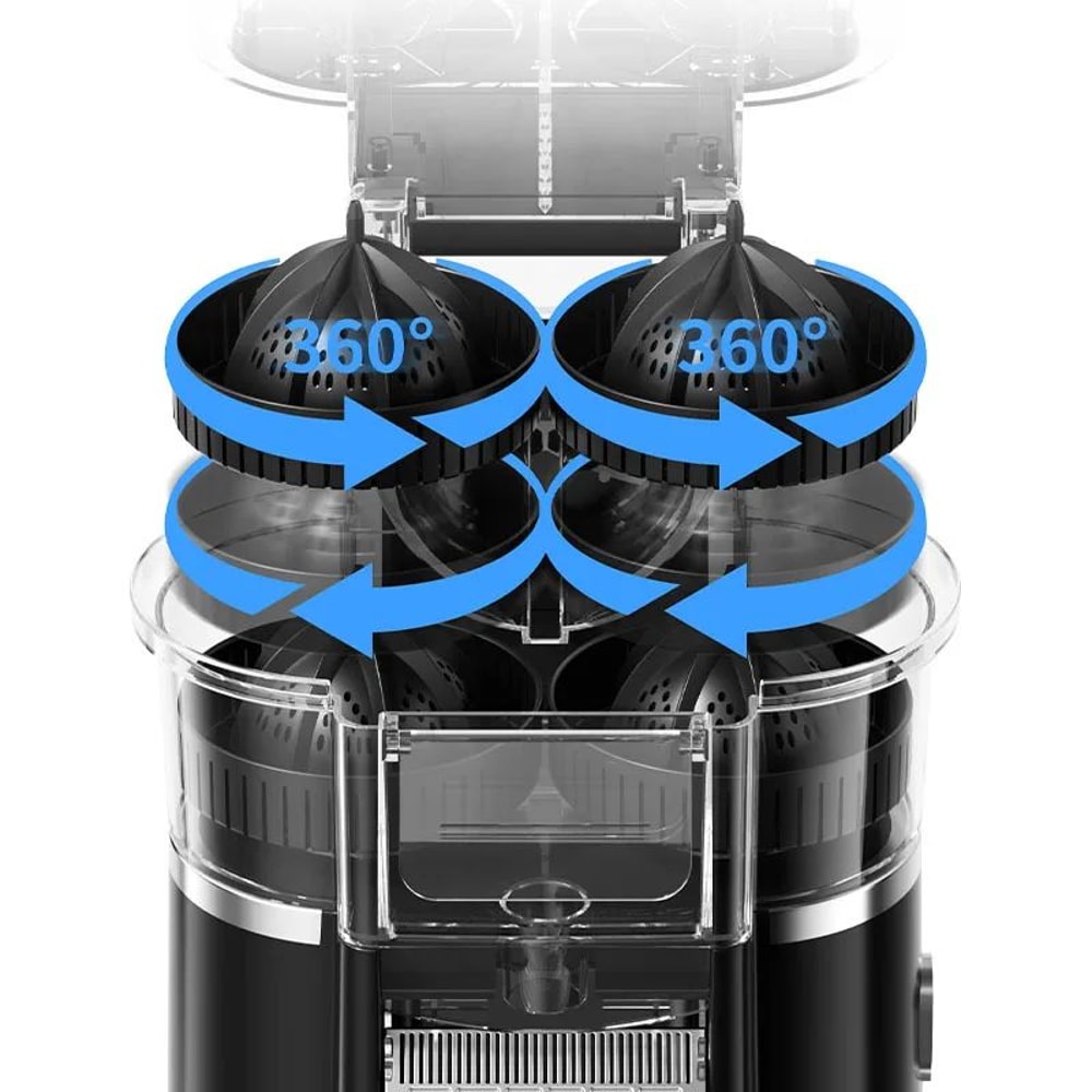 Dual Head Electric Citrus Juicer Automatic Orange Juice Machine For Effortless Fresh Squeezing 5