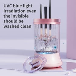 rechargeable makeup brush cleaner and dryer machine