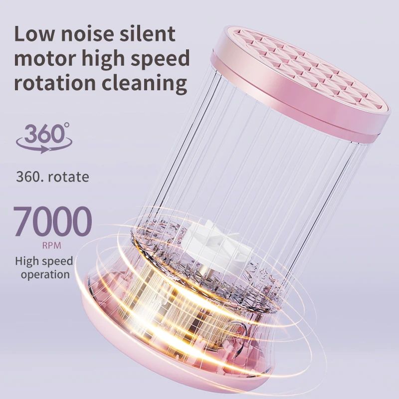 Rechargeable Makeup Brush Cleaner And Dryer Machine 2