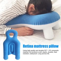 comfortair face down pillow after eye surgery – inflatable prone pillow for vitrectomy & retina recovery