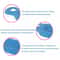 ComfortAir Face Down Pillow After Eye Surgery Inflatable Prone Pillow For Vitrectomy Retina Recov 5