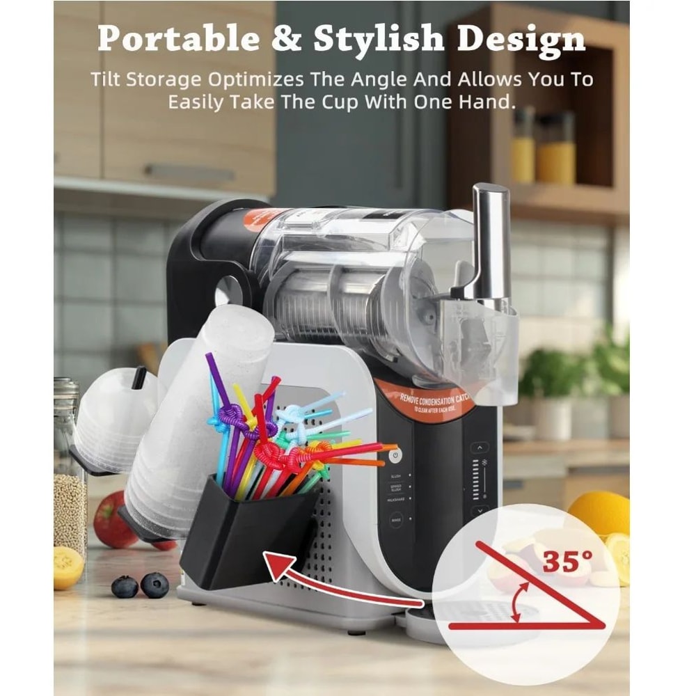 BaristaPro Cup Organizer Station For Ninja Slushie Machine Milk Tea Shops 0