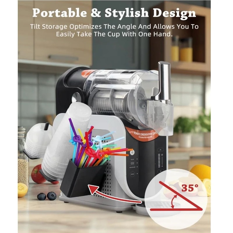 BaristaPro Cup Organizer Station For Ninja Slushie Machine Milk Tea Shops 0