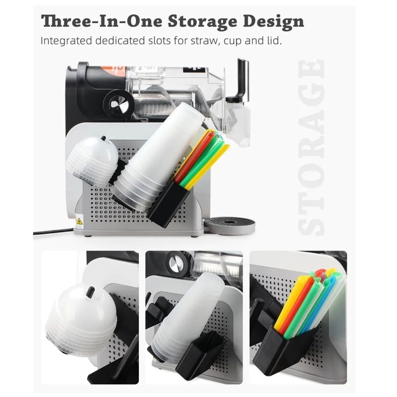 BaristaPro Cup Organizer Station For Ninja Slushie Machine Milk Tea Shops 4