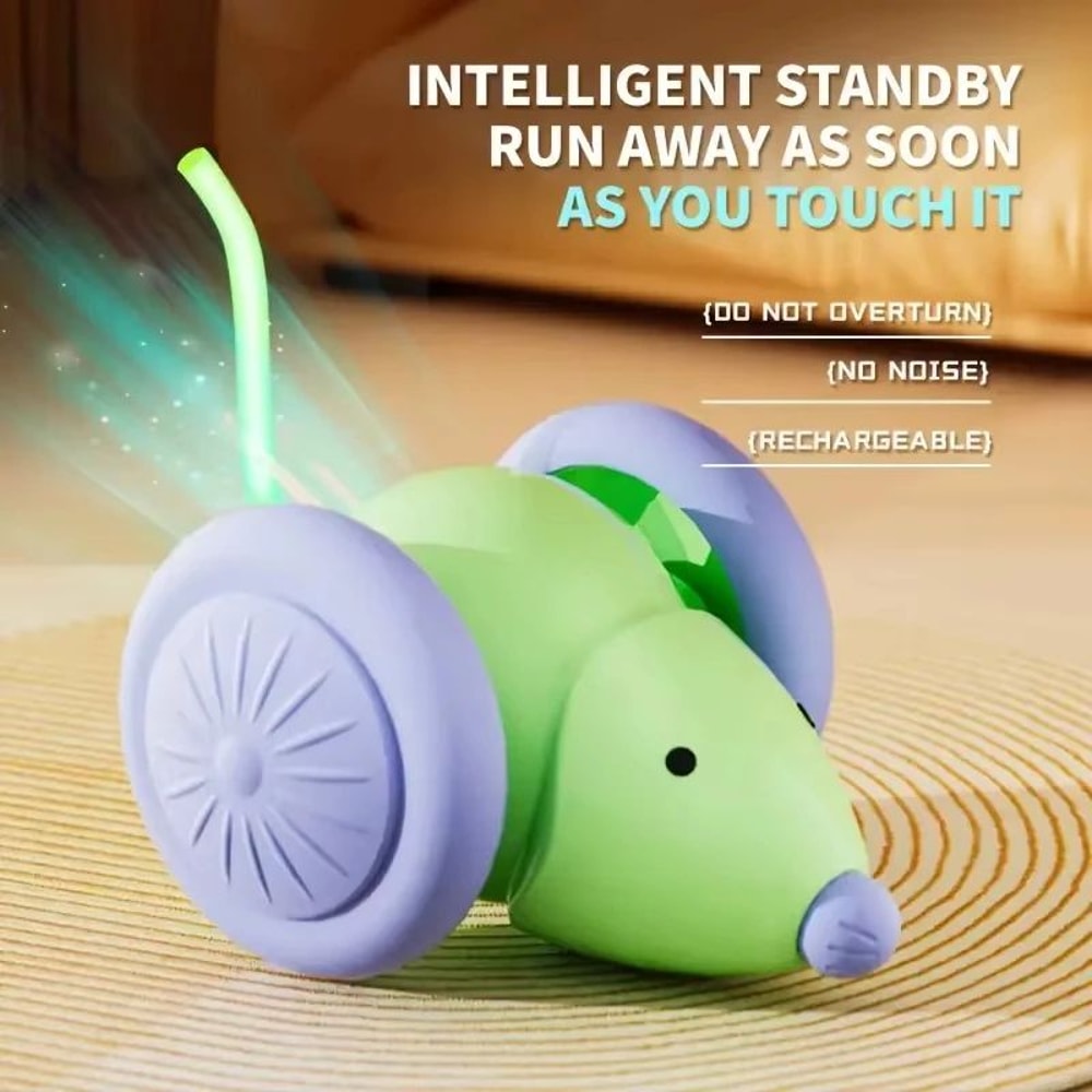 SmartMotion Electric Mouse Interactive Cat Toy 4