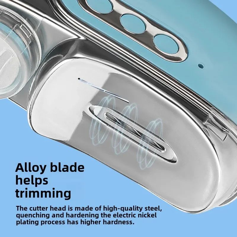 4in1 Electric Nail Clipper Automatic Nail Trimmer With UV Drying Lamp 2