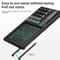 SmartFold LCD Writing Tablet Calculator With Stylus 12Digit Display 3