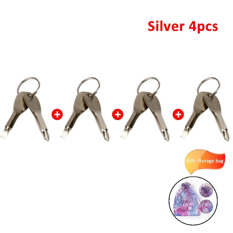 StealthGuard Multi Tool Key Compact EDC Screwdriver Emergency Self Defense Tool 3