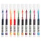 Precision Flow Needle Tip Gel Pens Set Fine Point Smooth Writing Kawaii Stationery 0