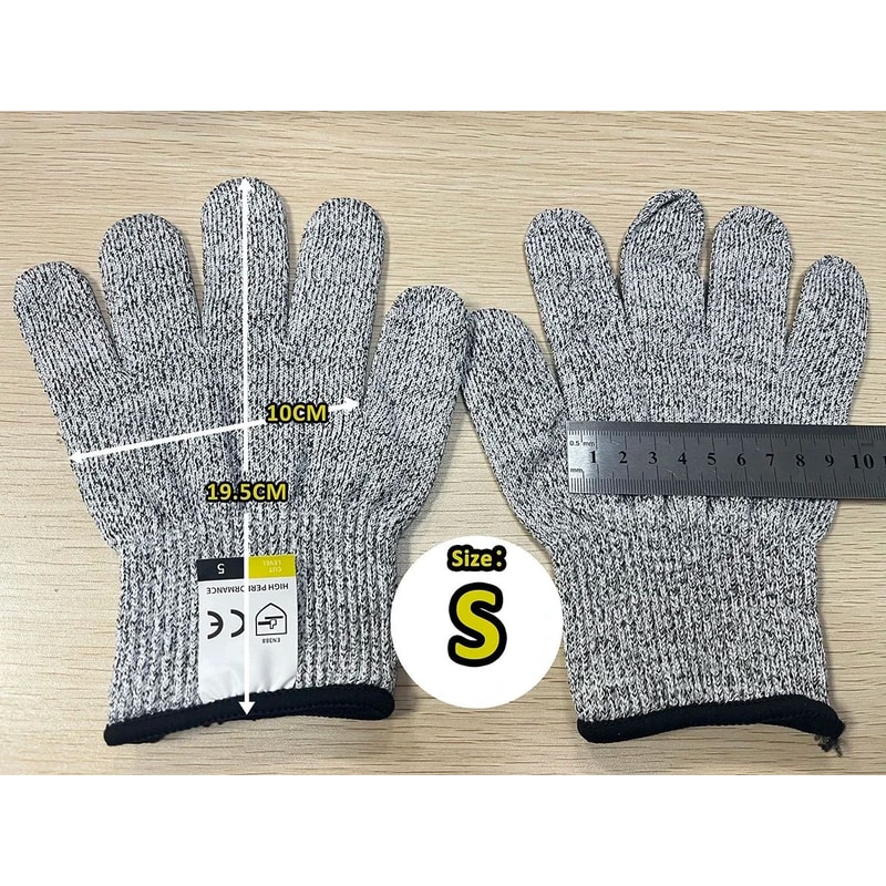 CutShield Pro Level 5 Cut Resistant Gloves For Kitchen Industrial Use 8