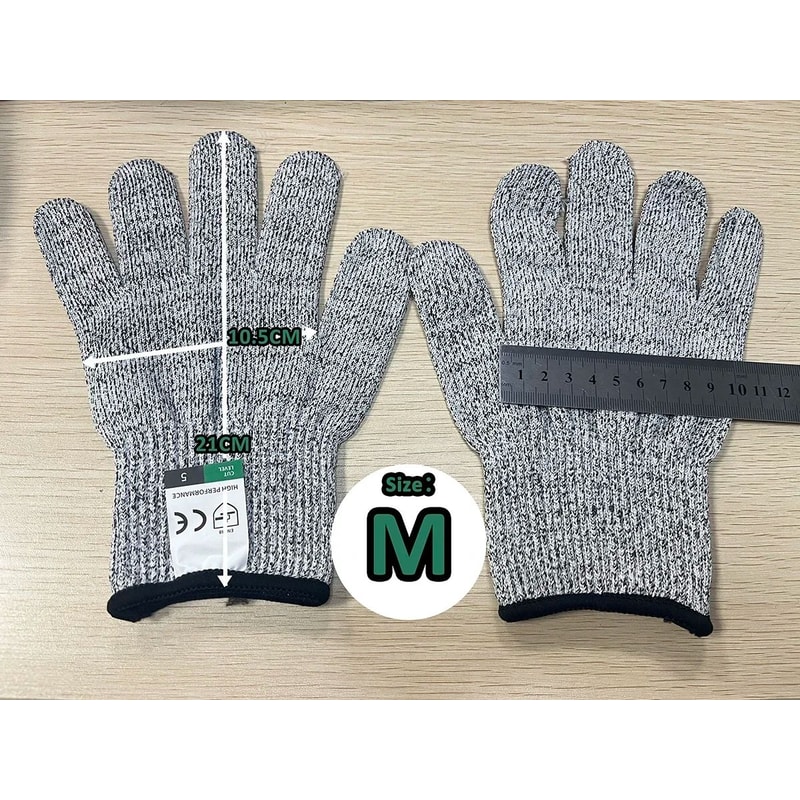 CutShield Pro Level 5 Cut Resistant Gloves For Kitchen Industrial Use 9