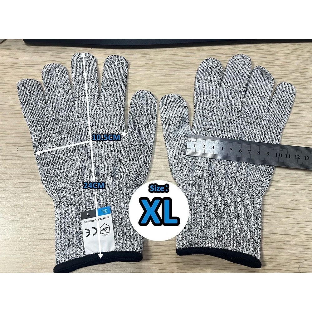 CutShield Pro Level 5 Cut Resistant Gloves For Kitchen Industrial Use 11