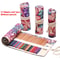 Canvas Roll Up Pencil Case Organizer Portable Pencil Wrap Organizer Artist Brush Holder 22