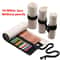 Canvas Roll Up Pencil Case Organizer Portable Pencil Wrap Organizer Artist Brush Holder 24