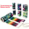 Canvas Roll Up Pencil Case Organizer Portable Pencil Wrap Organizer Artist Brush Holder 27