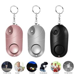 safeguard personal safety alarm keychain with led flashlight