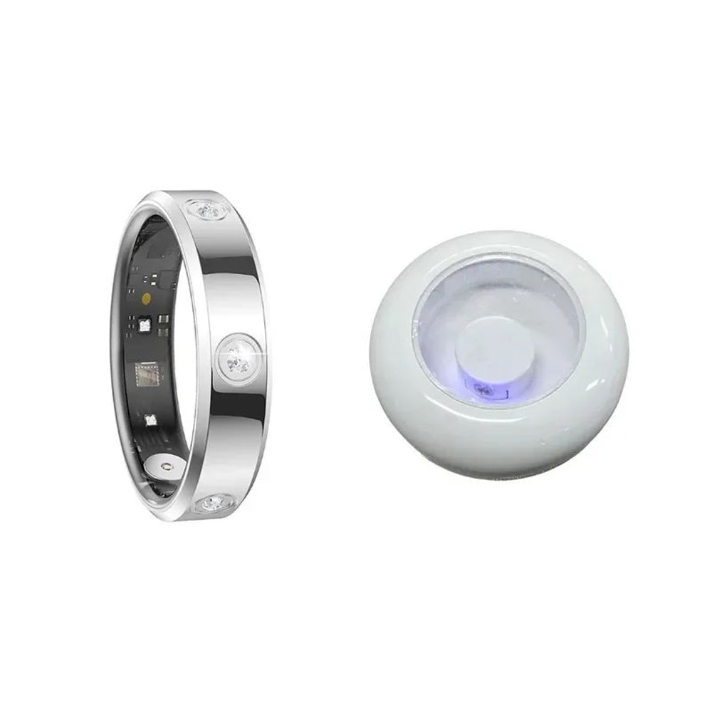SlimFit Smart Ring Fitness Tracker Heart Rate Health Monitoring Ring 8