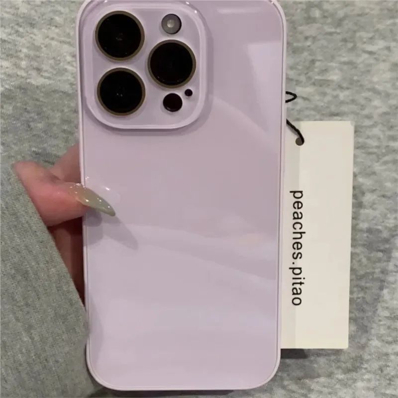 CandyShield Tempered Glass IPhone Camera Protection Case With Shockproof Bumper 10