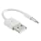 IPod Shuffle Charger Cable With USB Sync Audio Transfer 35mm USB Data Cable For 3rd 4th Gen 1