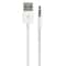 IPod Shuffle Charger Cable With USB Sync Audio Transfer 35mm USB Data Cable For 3rd 4th Gen 3