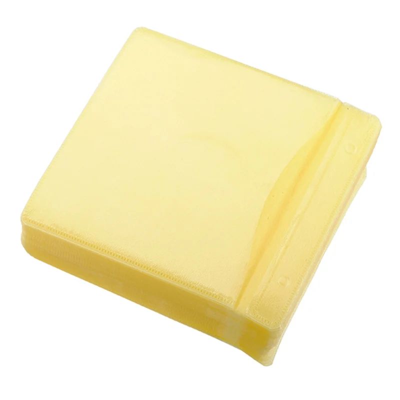 Compact CD DVD Storage Sleeves Organizer Case 100pcs DoubleSided Disc Protection Wallet 4