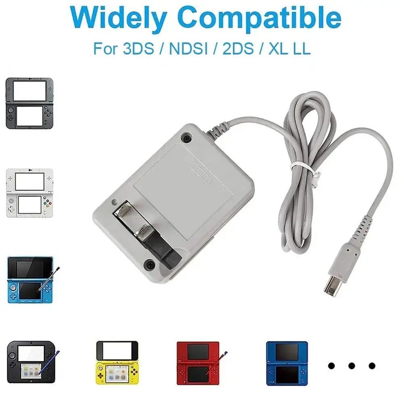 Universal 3DS Charger Power Adapter For Nintendo DS 3DS XL 2DS XL 2