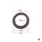 Universal Rubber Speaker Surround Repair Kit Durable Speaker Edge Replacement For 412 Inch Woofers 6