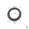 Universal Rubber Speaker Surround Repair Kit Durable Speaker Edge Replacement For 412 Inch Woofers 8