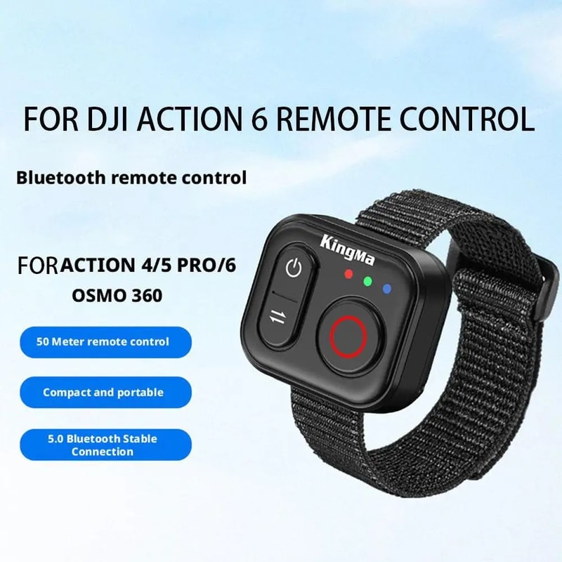 DJI Osmo Action Bluetooth Remote Selfie Stick With Wireless Camera Control 3