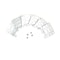 HighPrecision Mini PCIe Bracket Adapter Full Height Metal Mount For WiFi 3G Cards 5
