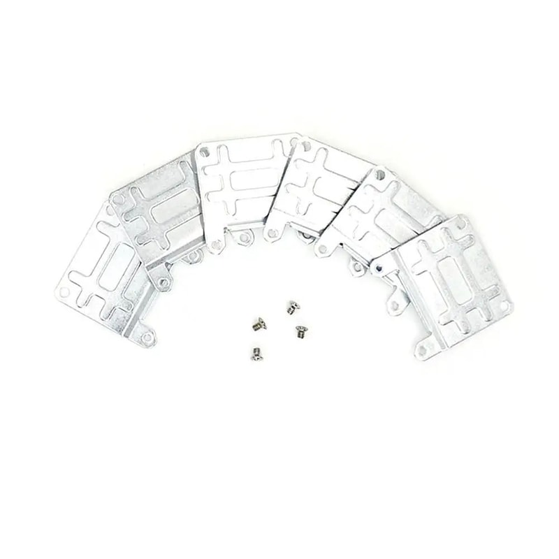 HighPrecision Mini PCIe Bracket Adapter Full Height Metal Mount For WiFi 3G Cards 5