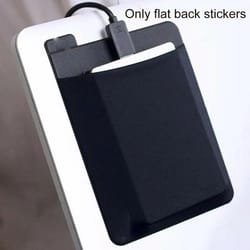 slimstick laptop adhesive pocket organizer