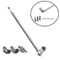 Universal Telescopic FM Radio Antenna With 35mm Connector Adapters 0