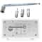 Universal Telescopic FM Radio Antenna With 35mm Connector Adapters 2