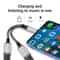 2in1 USBC Splitter For Charging And Audio Dual USBC Adapter For IPhone 15 Android 5