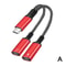 2in1 USBC Splitter For Charging And Audio Dual USBC Adapter For IPhone 15 Android 6