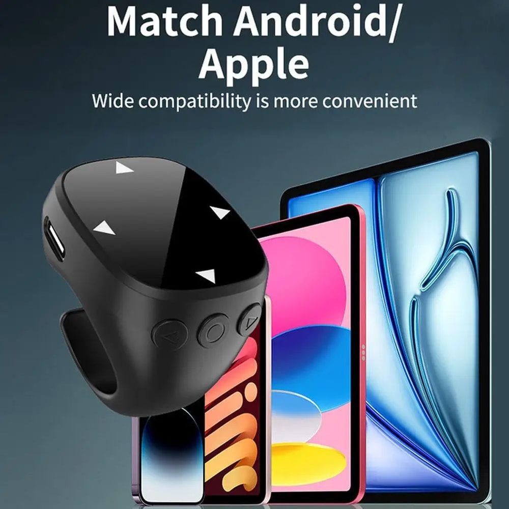 Smart Bluetooth Page Turner Remote For TikTok Video Control 1