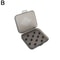 Portable Transparent Earbud Storage Case Silicone Eartip Holder Dustproof Ear Tips Box 7