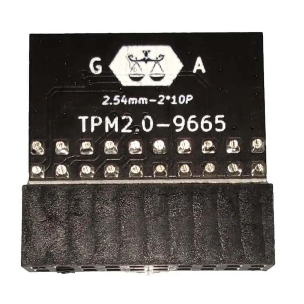 TPM 20 Module 20Pin Motherboard Security Chip For ASUS MSI Gigabyte 3