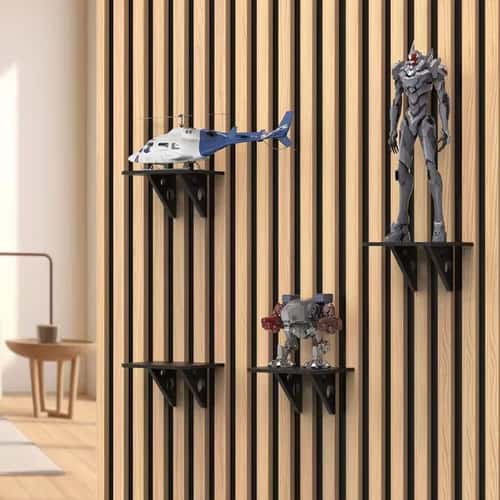 Soundproof Panel Mounting Brackets for Acoustic Foam & Office Noise Control