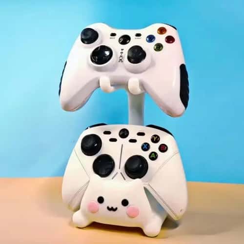 CatJoy Multi-Console Game Controller Stand – Cute controller holder stand for PS5, PS4, Xbox & Switch