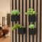 Acoustic Wall Panel Plant Rack Modular Soundproof Wall Decor Storage System 3