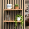 NoDrill Wall Bracket Set For Display Boards Shelves And Plant Pots 2pcs 2