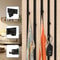 HeavyDuty NoDrill Wall Hooks For Sound Panels Jackets 4pcs 2