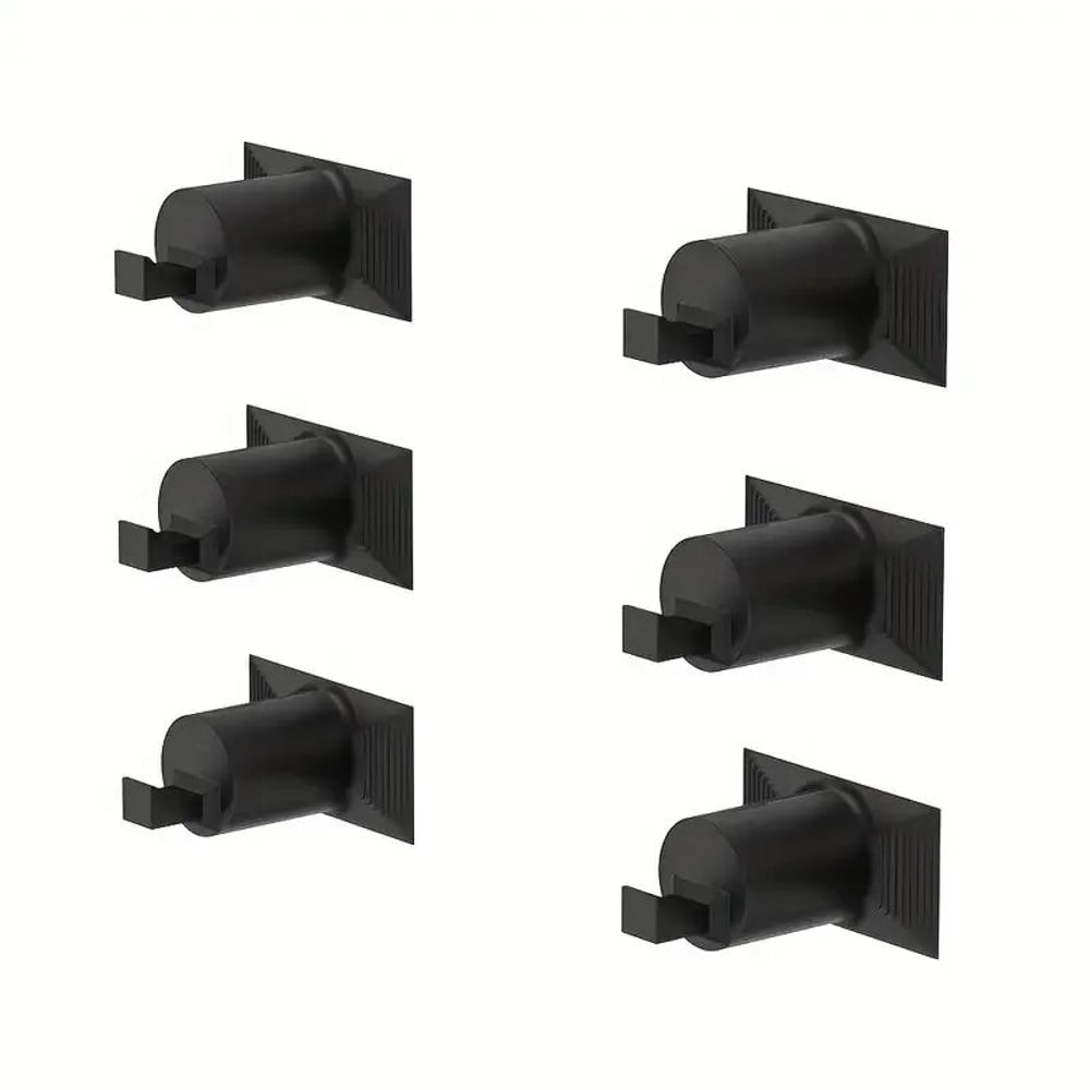 HeavyDuty NoDrill Wall Hooks For Sound Panels Jackets 4pcs 3