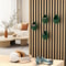 Acoustic Panel Plant Holder Shelf For No Drill Wall Storage 3