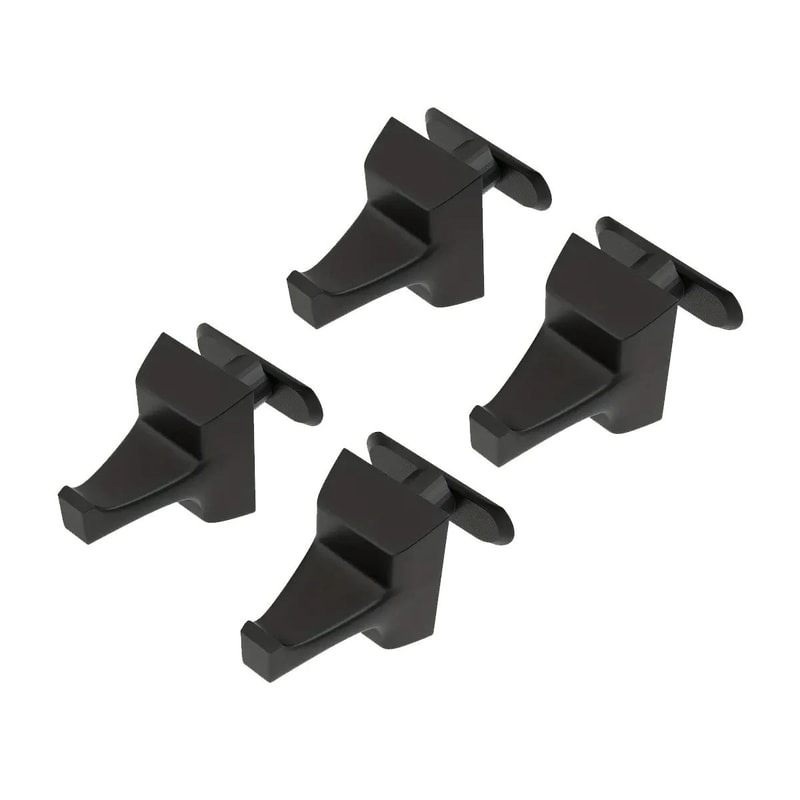 HeavyDuty Soundproof Panel Hooks NoDrill Acoustic Panel Mounting Clips 4