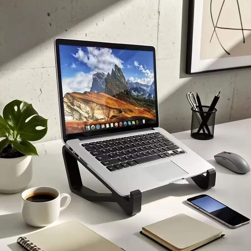 FlexLift Ergonomic Adjustable Laptop Stand For Desk Travel 0